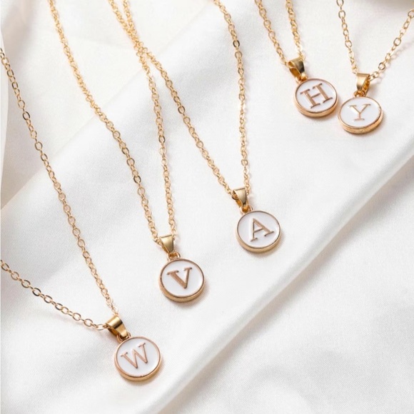 Letter F Necklace - Picture 5 of 5